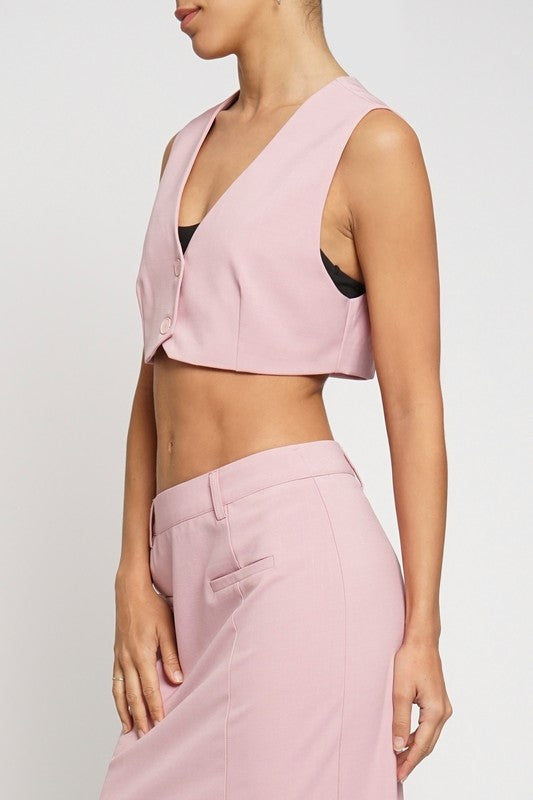 Rosita Cropped Vest