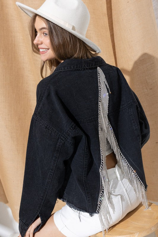 BACKLASH BEAUTY JEAN JACKET