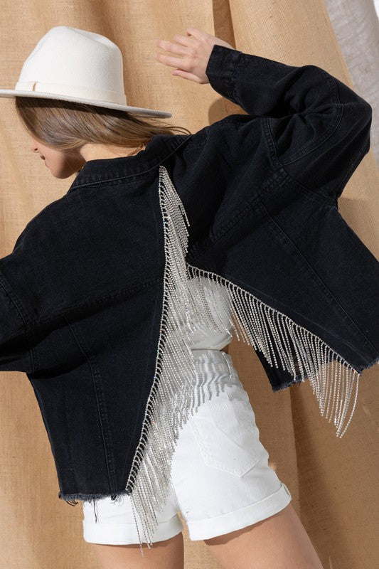 BACKLASH BEAUTY JEAN JACKET