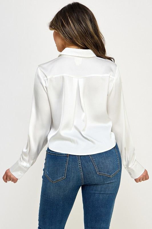 SOLITA CROP BLOUSE