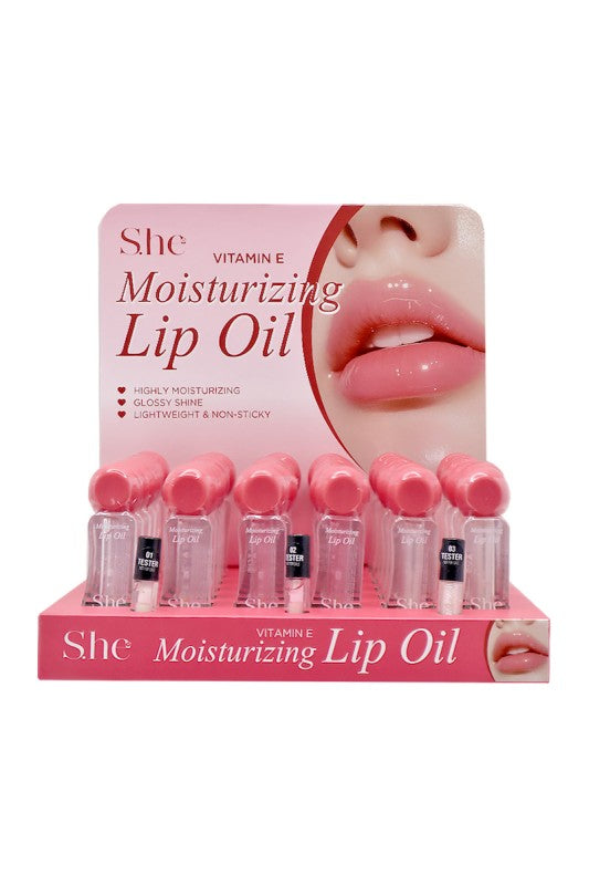 Gloss & Glow Vitamin E Lip Oi