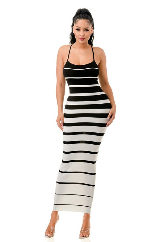 Viva Striped Maxi