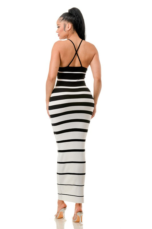 Viva Striped Maxi