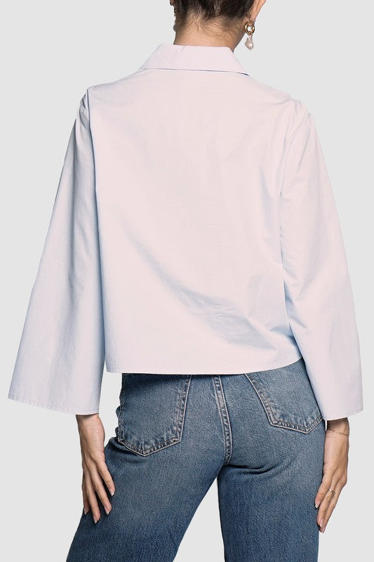 Boxy Cropped Shirt