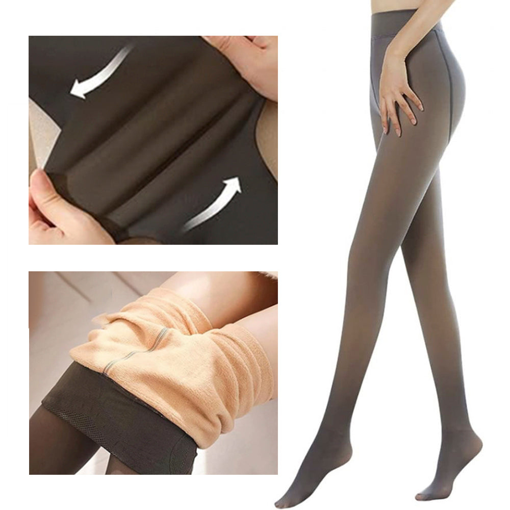 CloudSkinny Fleece-Lined Pantyhose