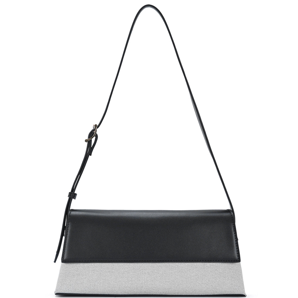 Two‑Toned Shoulder Bag