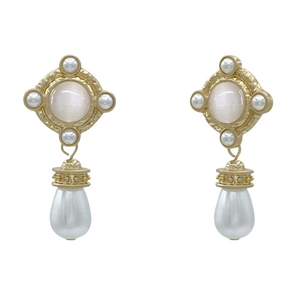 PearlCascade Earrings