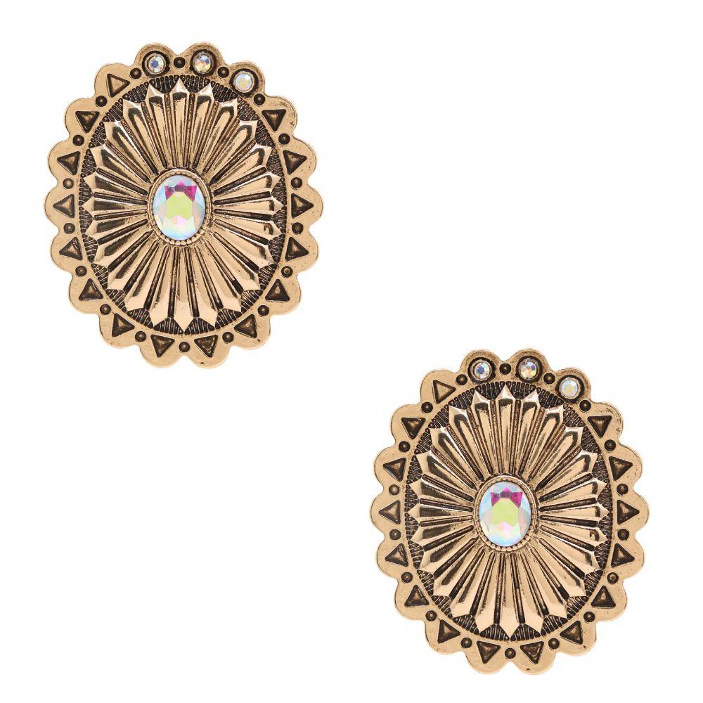 Saddle Radiance Earrings