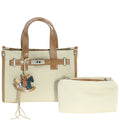 Fashion Textured Tote Bag With Crossbody Bag
