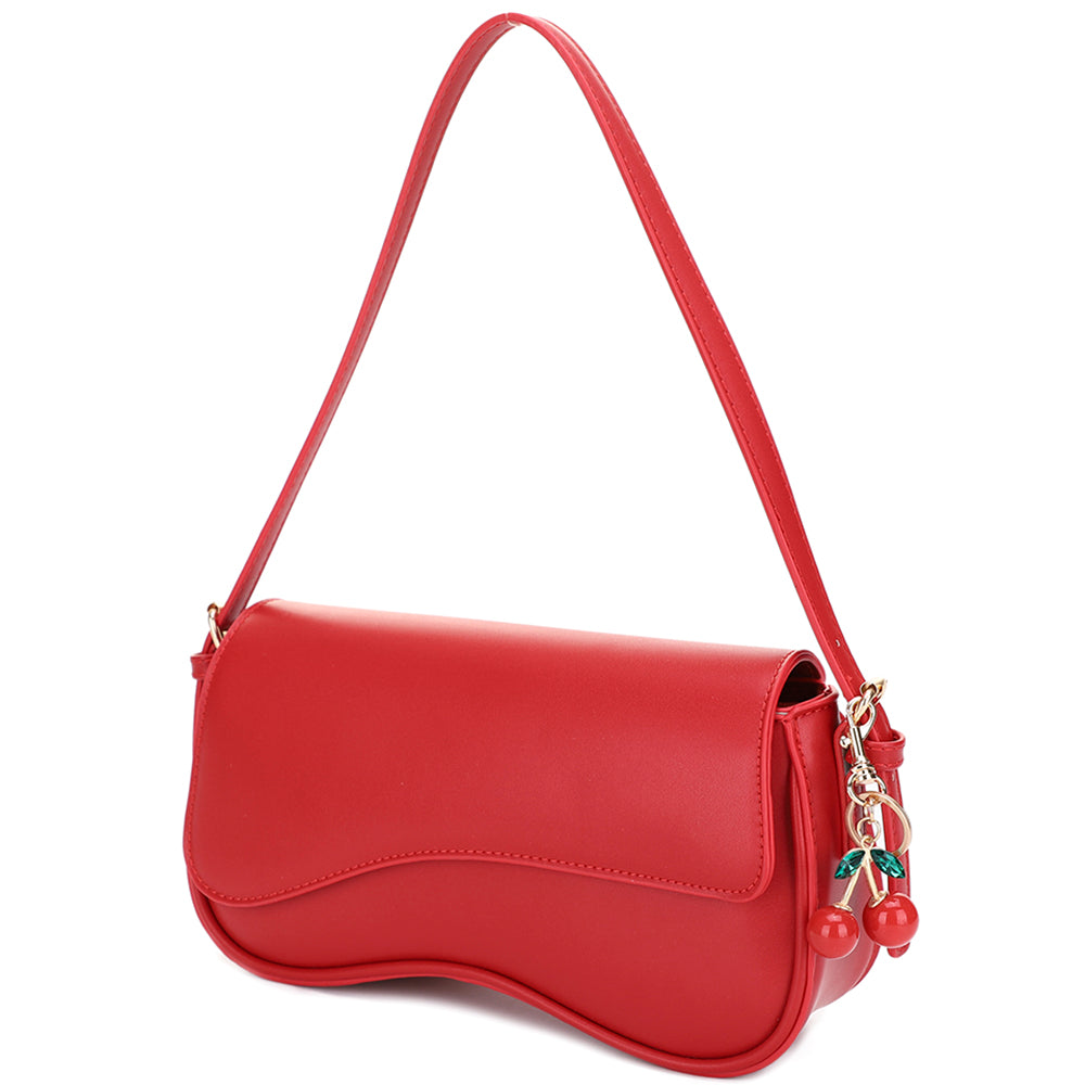 Smooth Shoulder Cherry Bag