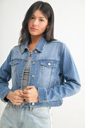 Sunwashed Stretch Denim Jacket