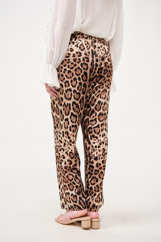 LUNA SALVAJE SATIN PANTS