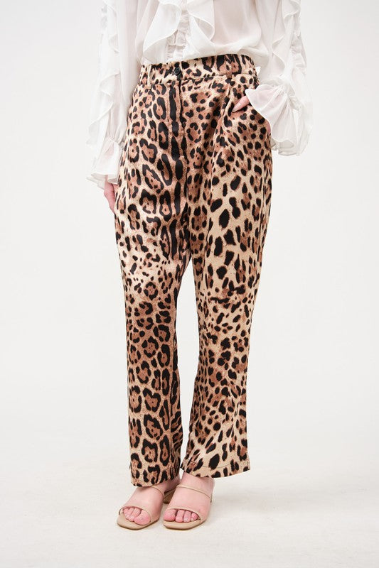 LUNA SALVAJE SATIN PANTS