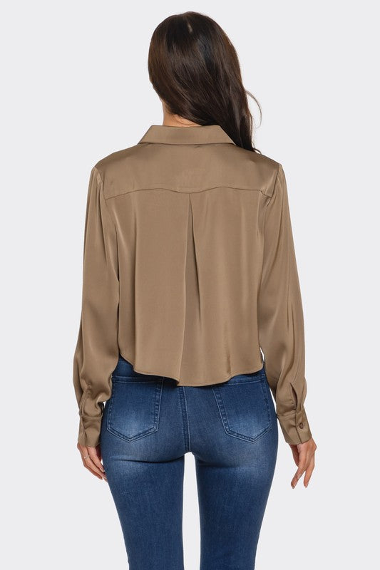 SOLITA CROP BLOUSE