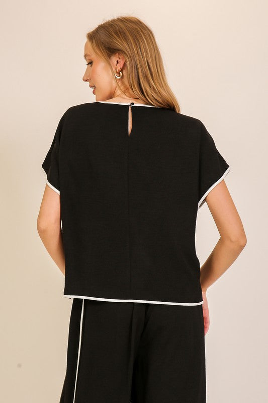 BreezeLine Pocket  Blouse