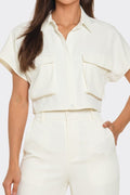 LEO CROP TOP SHIRT