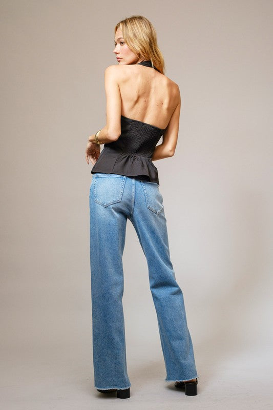 TWILIGHT TIES HALTER TOP