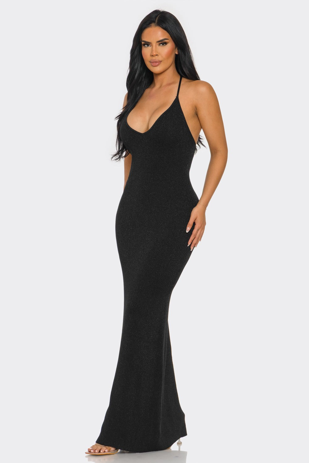 Crimson Radiance Dress