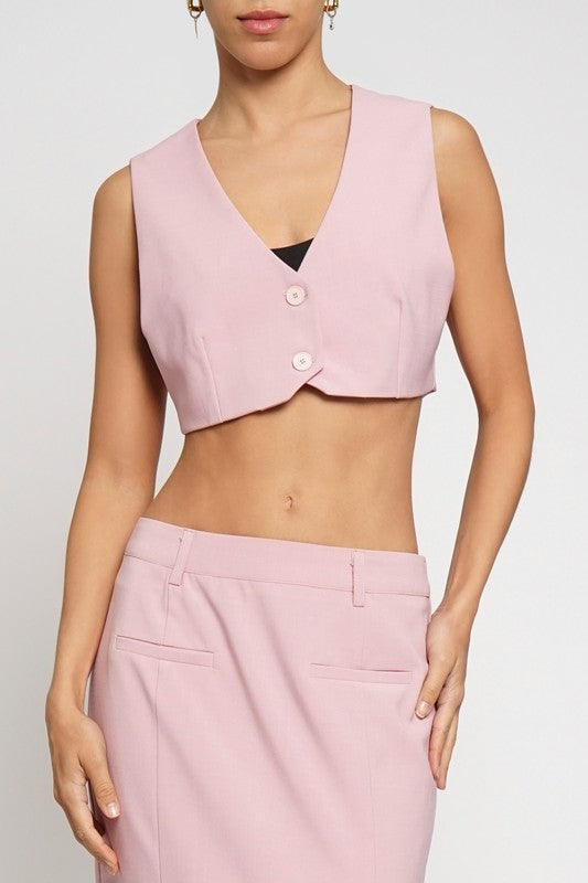 Rosita Cropped Vest