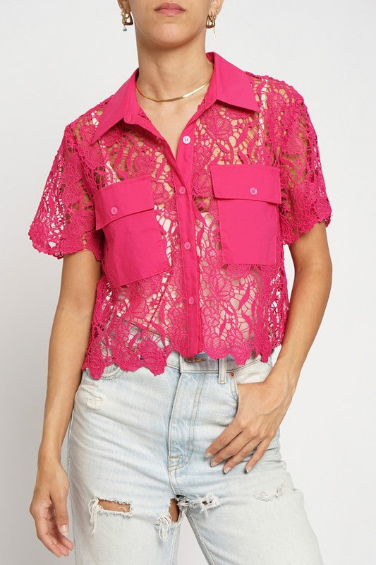 Irma Lace Top