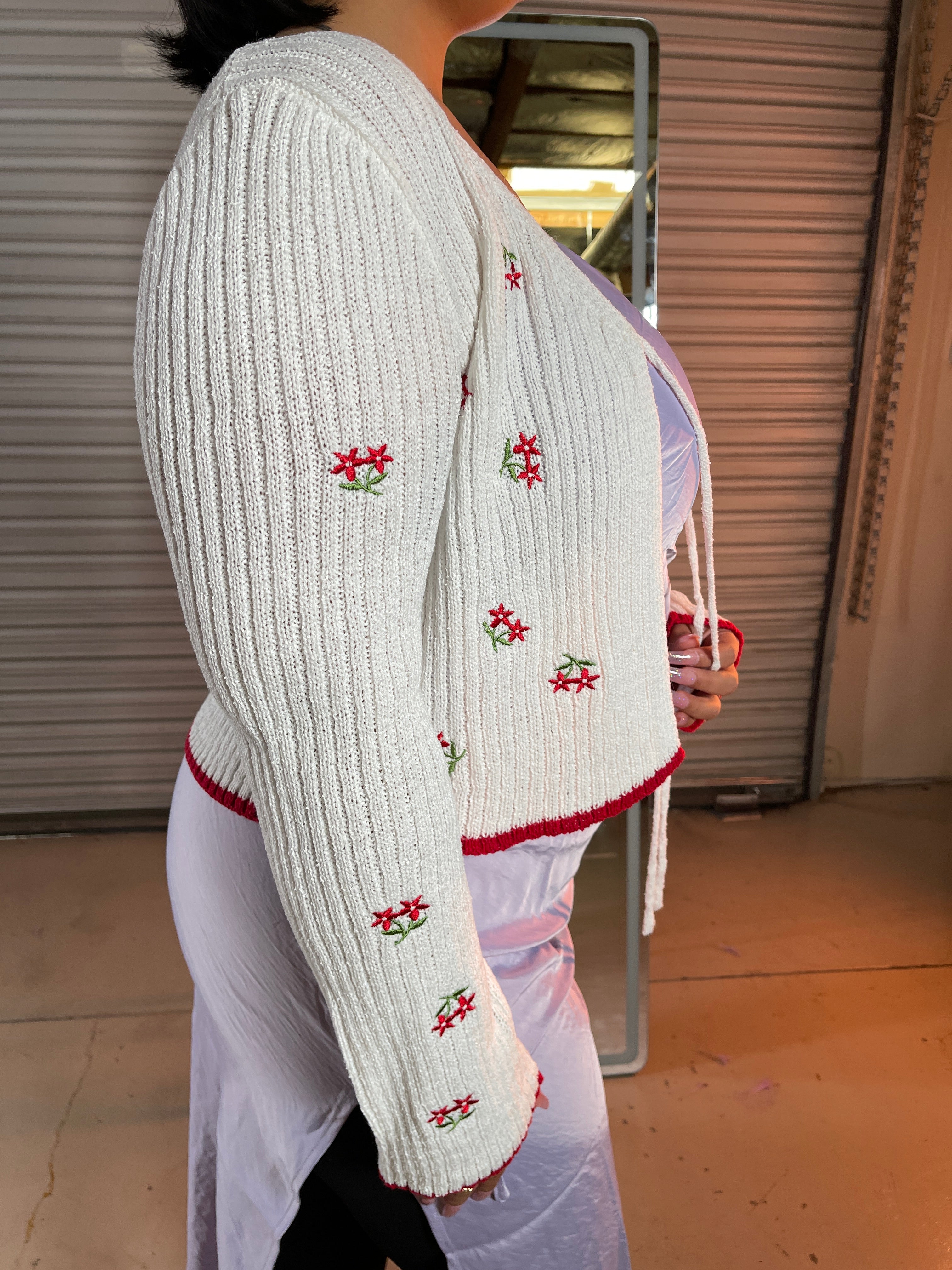 Giselle Flower Cardigan