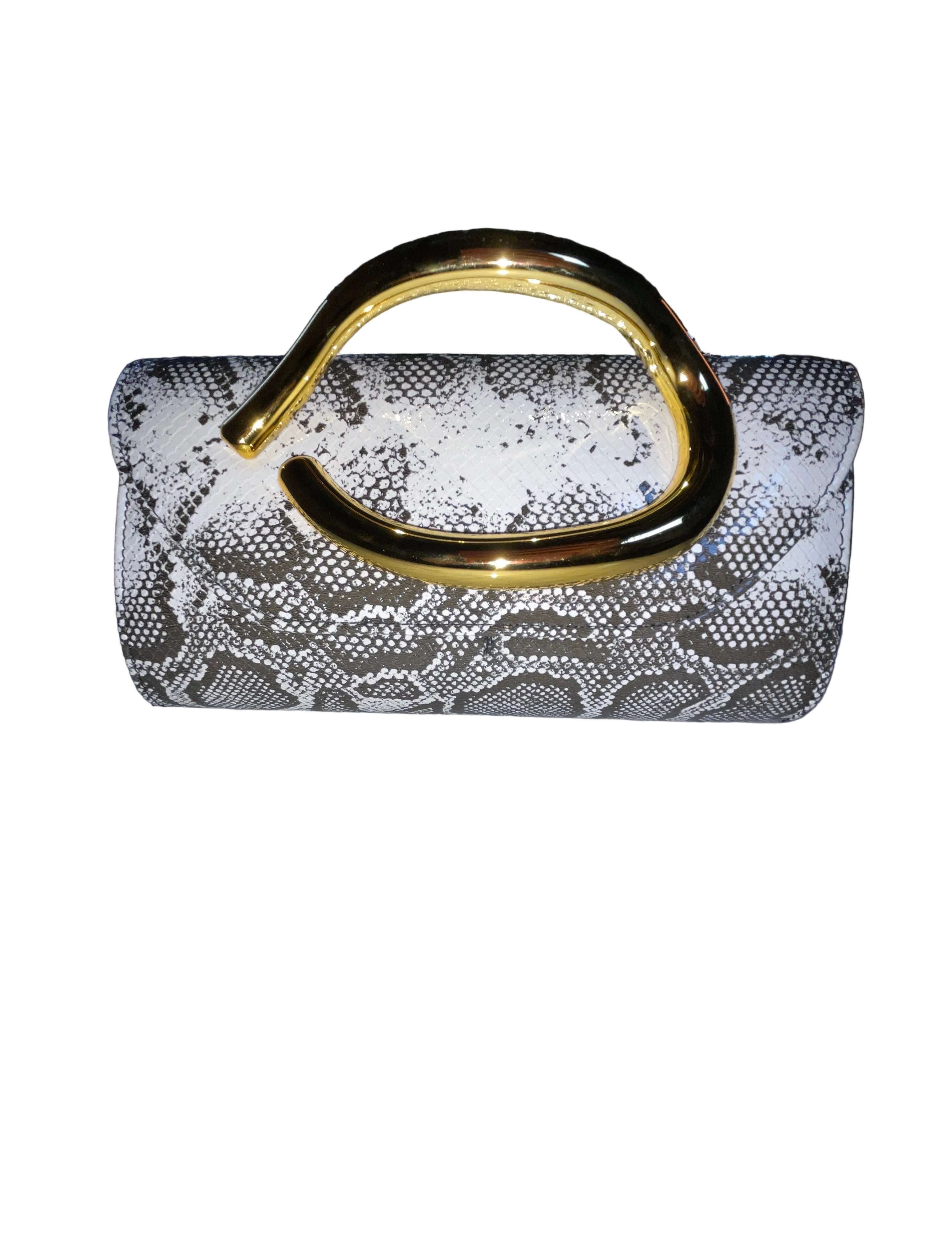Johanna Snake Clutch