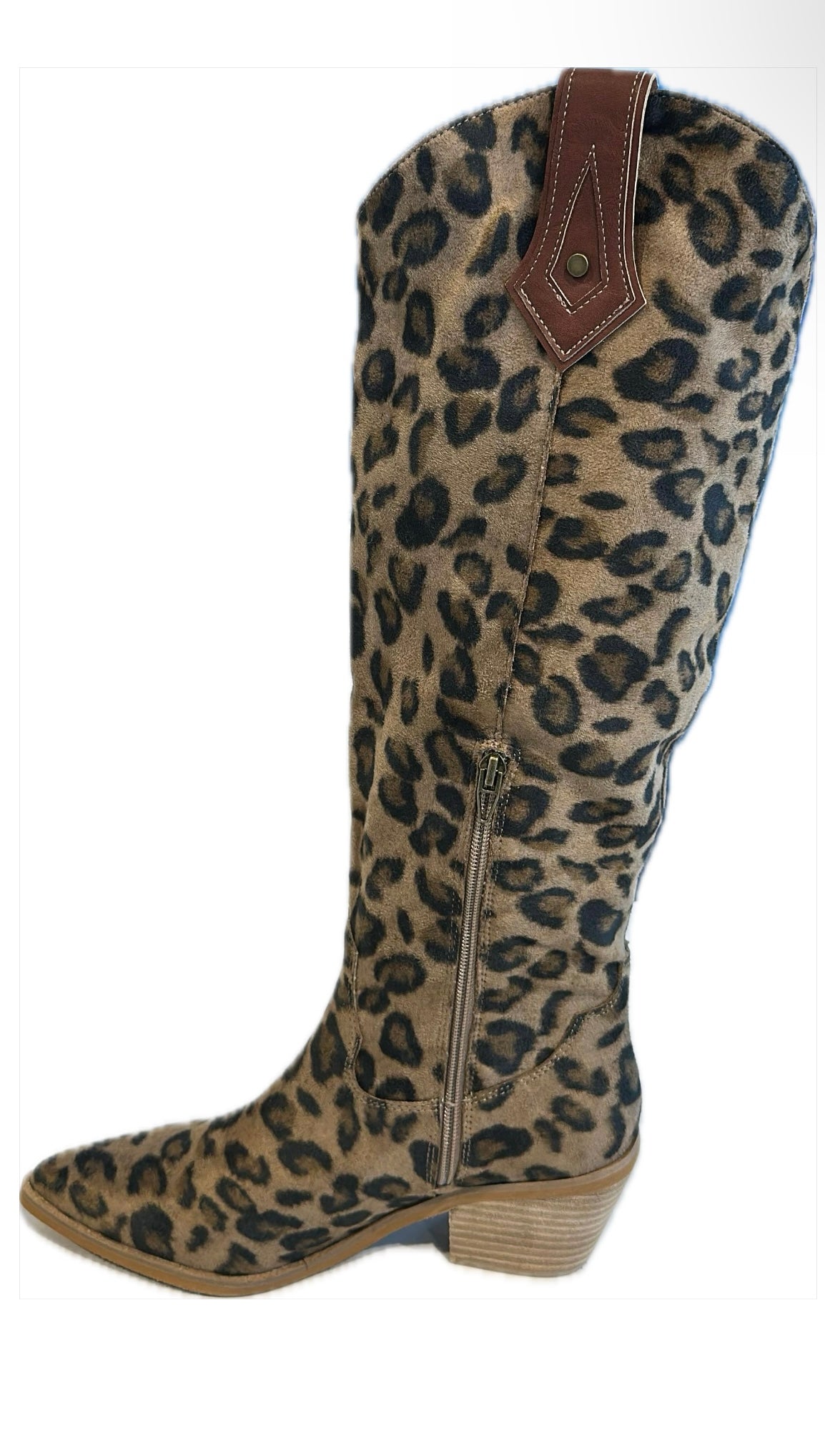Giada Leopard Boots